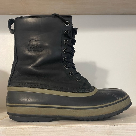 Sorel Men\'s 1964 Premium T Leather Winter/Snow Waterproof Boot Size 11